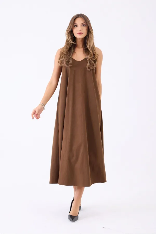 7506 CAMEL DRESS