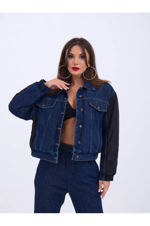 VESTE EN JEAN 6615 - BLEUE
