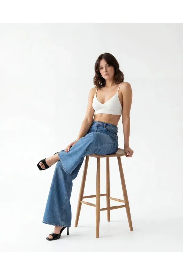 7418 DENIM PANTS - BLUE