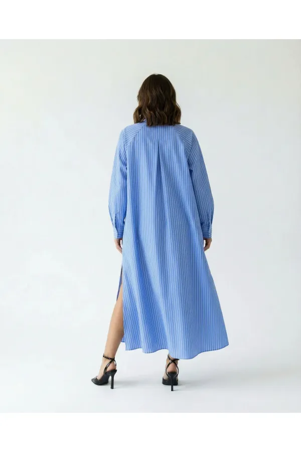 DRESS 5857 - DENVER STRIPED