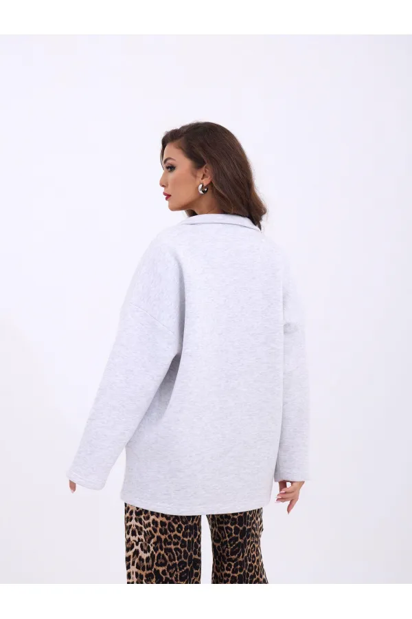 6617 SWEAT-SNOW MELANGE