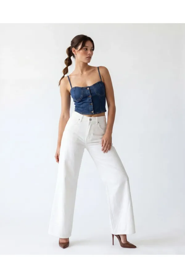 6090 BUSTIER - BLUE 6090 BUSTIER - BLUE
