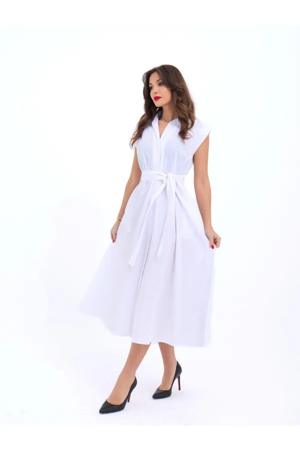 7127 DRESS - WHITE
