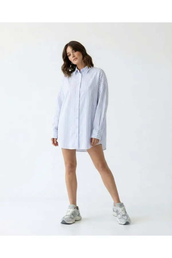 7057 GÖMLEK-BERLIN ÇİZGİLİ