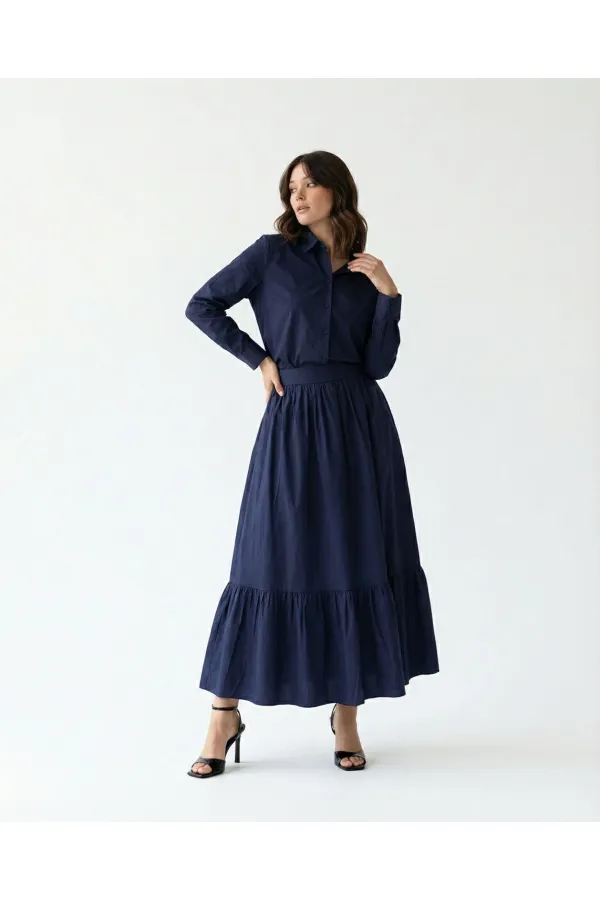 7591 SHIRT - NAVY BLUE