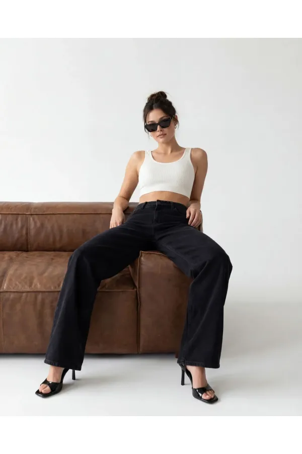 7440 KOT PANTOLON-BLACK