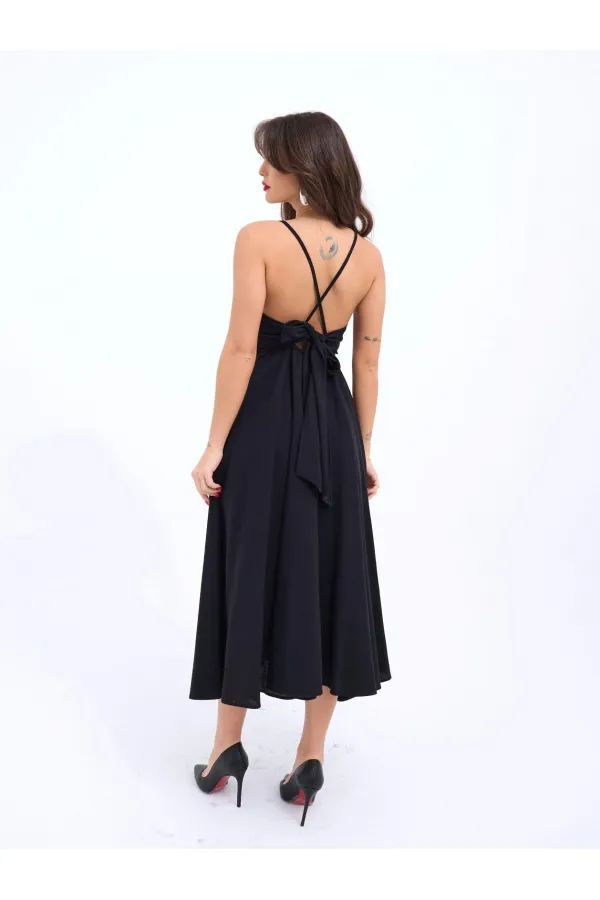 7073 DRESS - BLACK