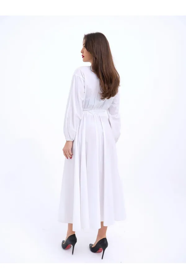 ROBE 5903 - BLANC