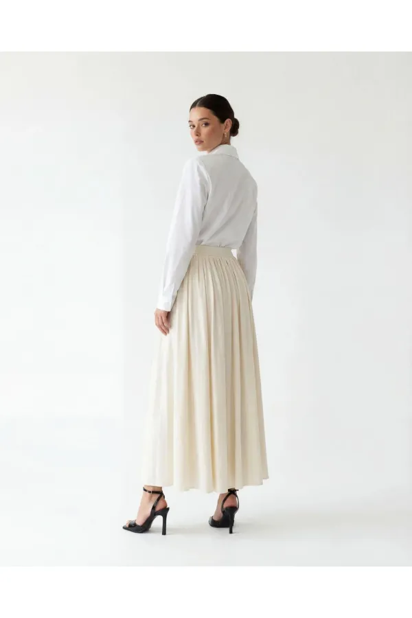 7613 SKIRT - BEIGE