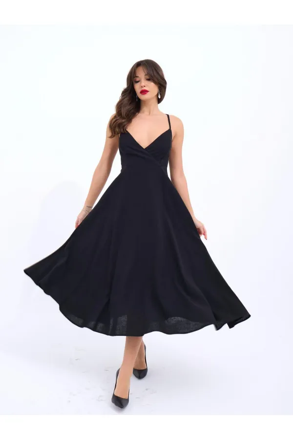 7073 DRESS - BLACK