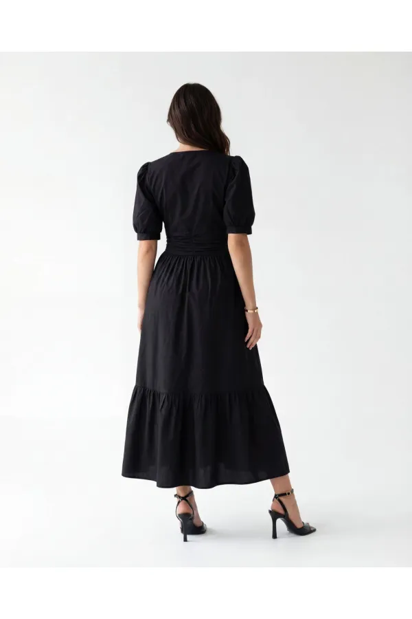 6411 DRESS - BLACK