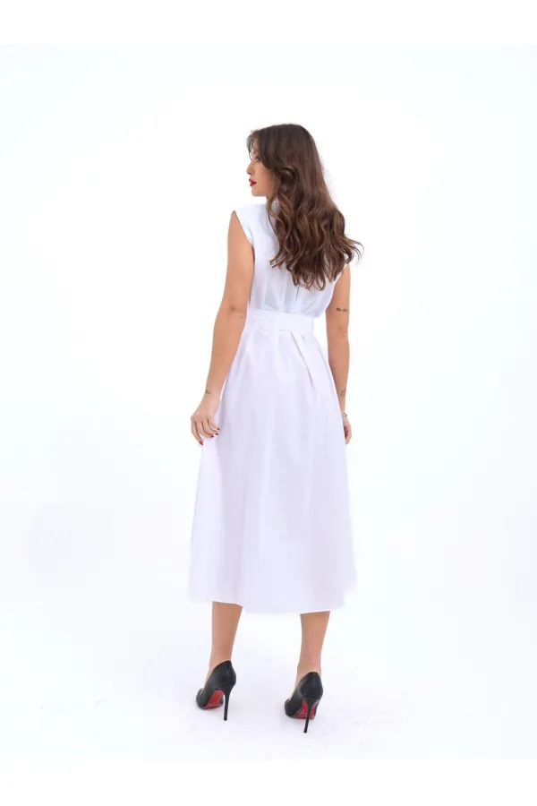 7127 DRESS - WHITE