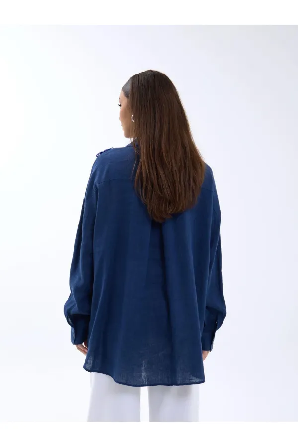 7399 SHIRT - NAVY BLUE