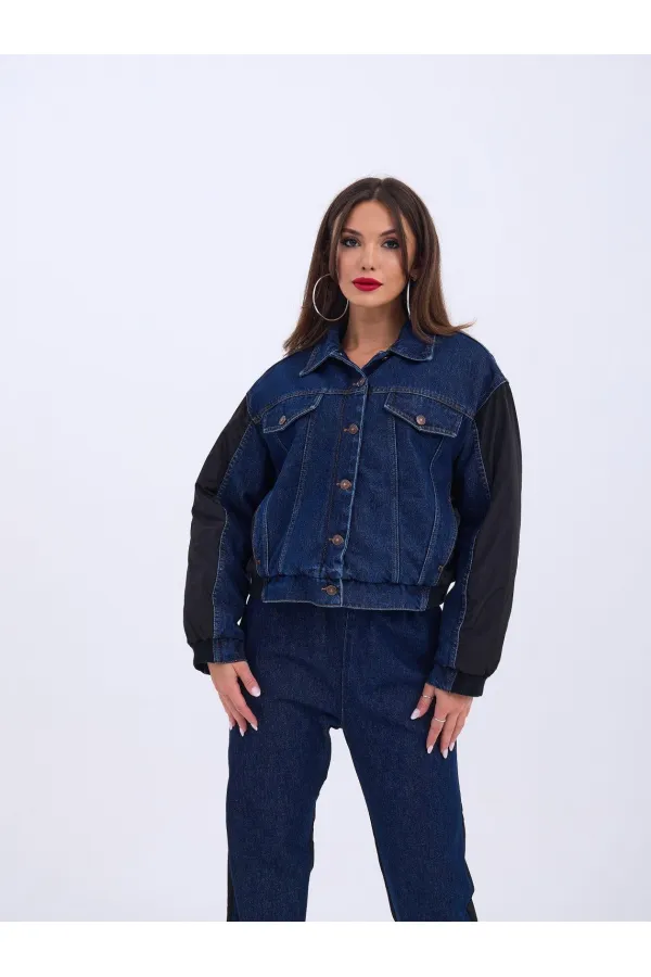 VESTE EN JEAN 6615 - BLEUE