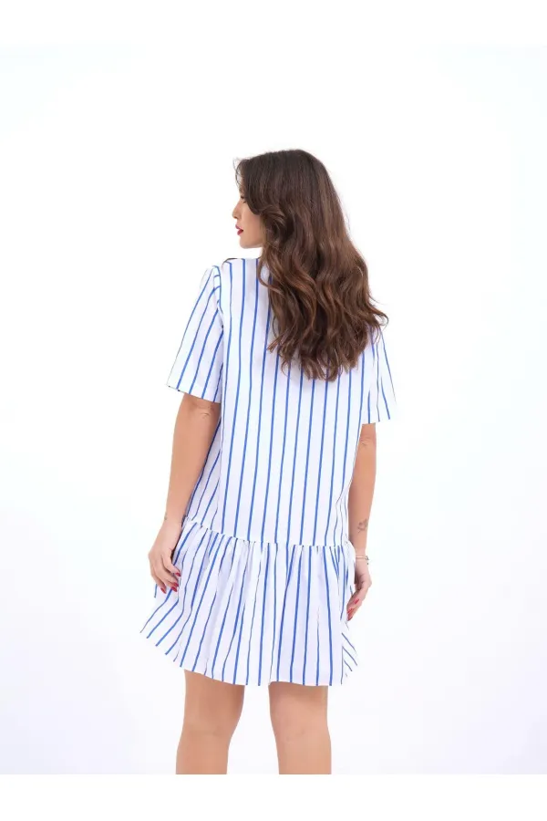 6934 DRESS - BALTIMORE STRIPED
