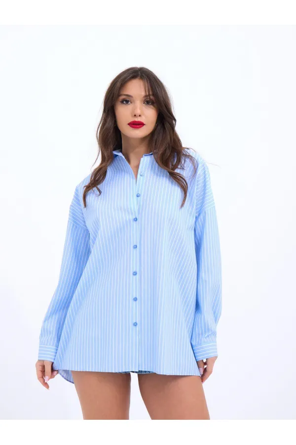 CHEMISE 7057 - RAYURES DENVER