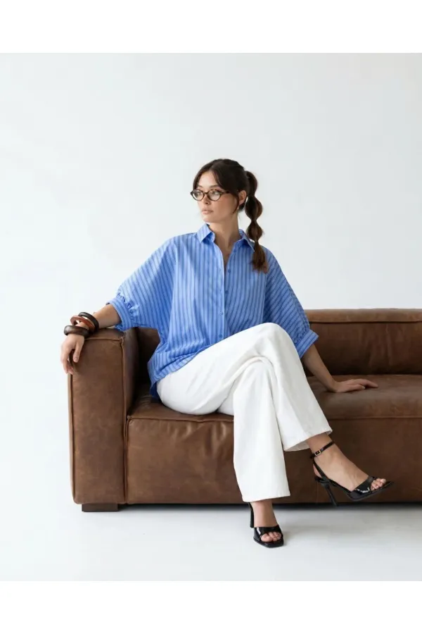 CHEMISE 5190 - RAYURES COLUMBUS