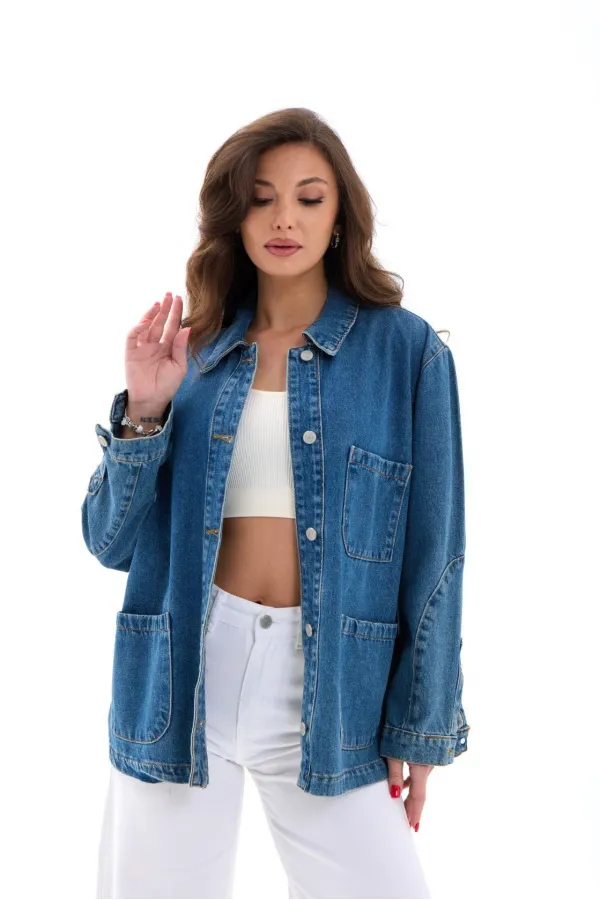 6614 DENIM JACKET-BLUE