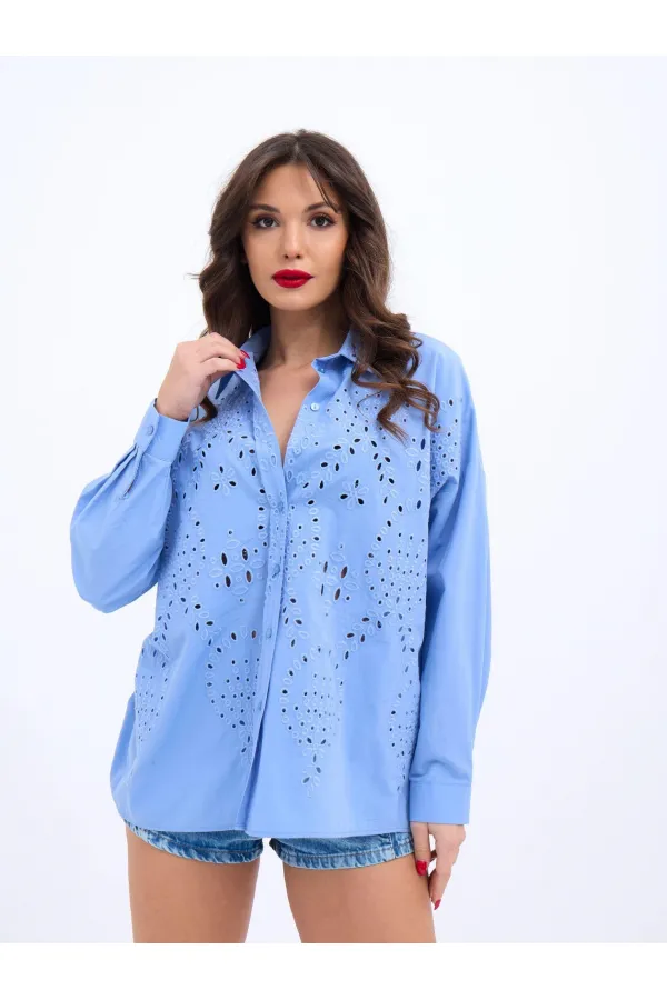 7034 GÖMLEK-KOYU MAVİ