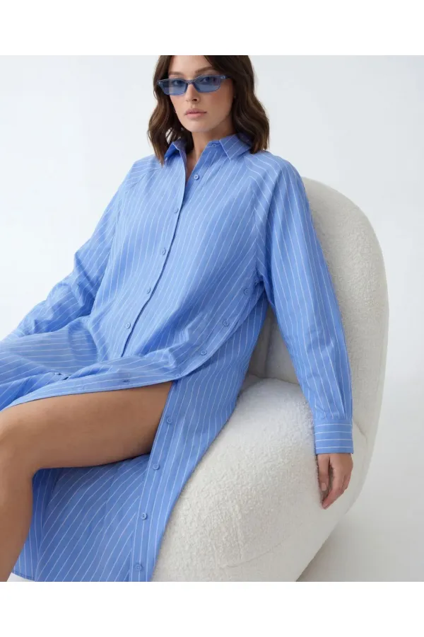 5857 DRESS - NOVARA STRIPED 5857 DRESS - NOVARA STRIPED