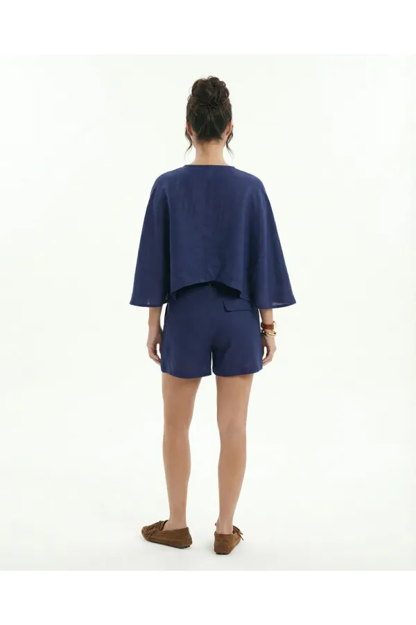 7578 SHORTS - BLEU MARINE