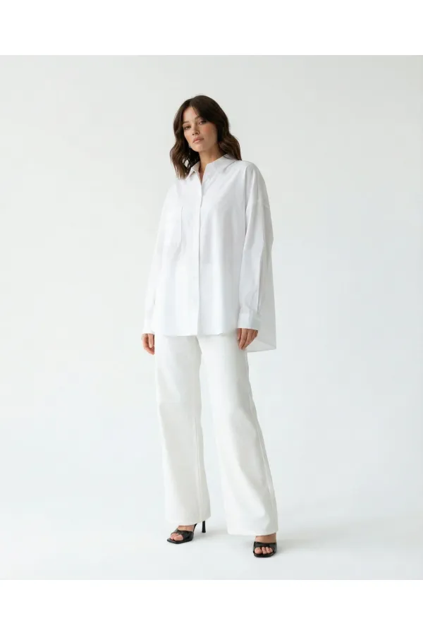 7554 SHIRT - WHITE 7554 SHIRT - WHITE