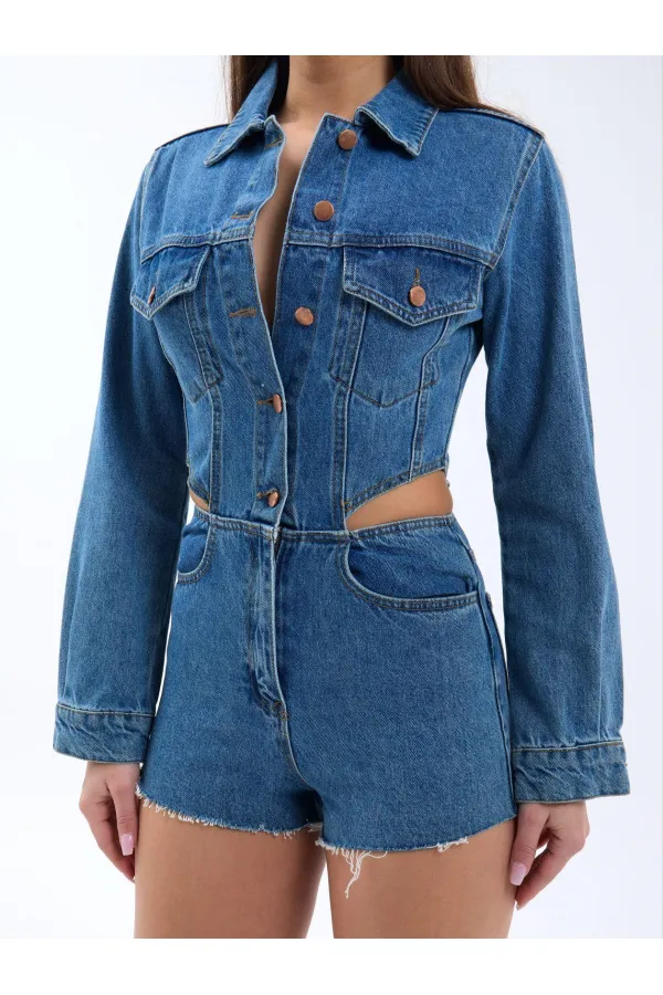 6271 KOT TULUM-MAVİ