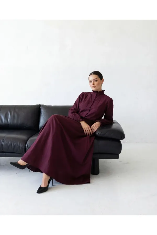 CHEMISE 6935 - BORDEAUX