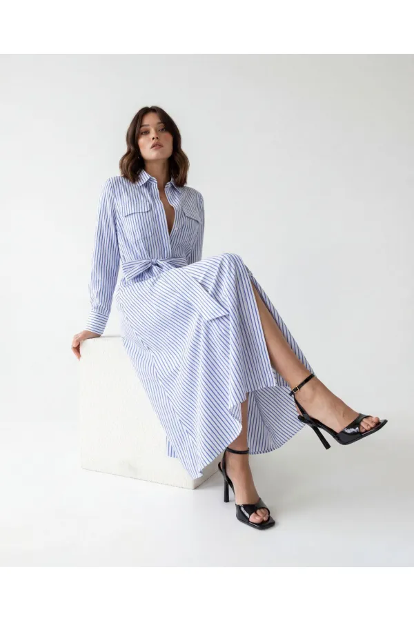 7559 ELBİSE-WASHINGTON ÇİZGİLİ