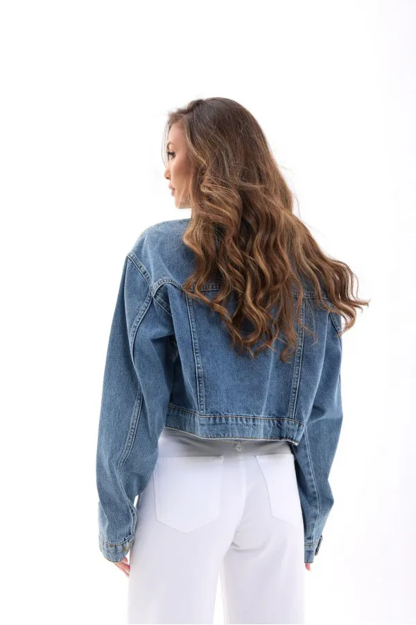 VESTE EN JEAN 6925 - BLEUE