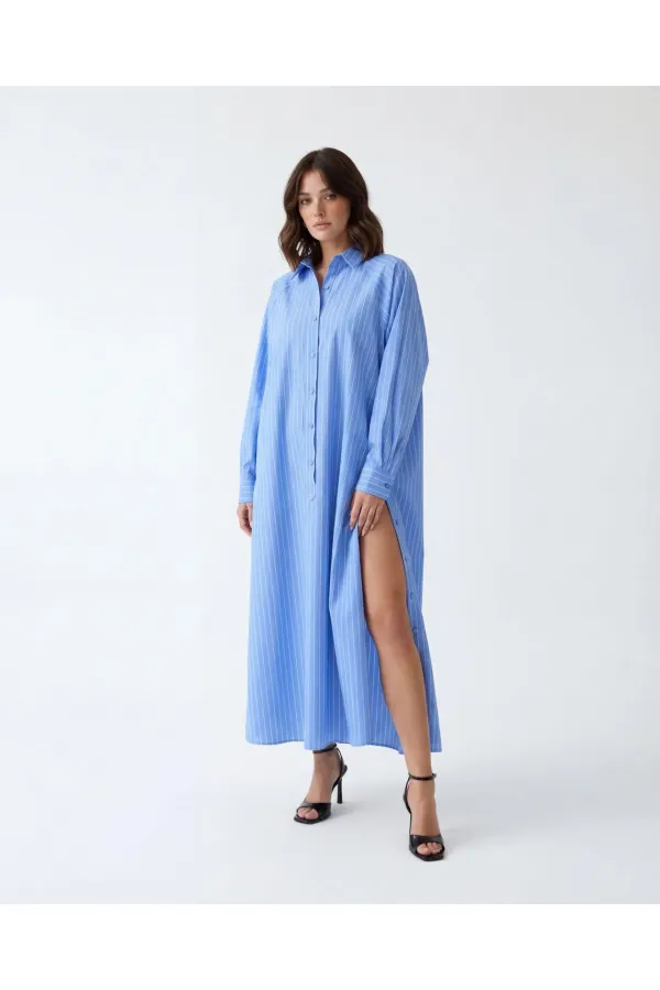 5857 DRESS - NOVARA STRIPED 5857 DRESS - NOVARA STRIPED