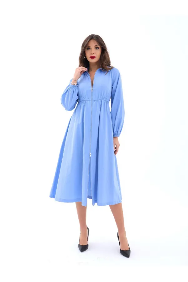 ROBE 6966 - BLEU FONCÉ