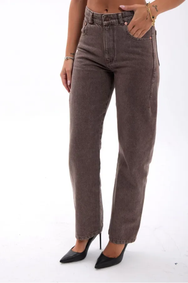 7492 KOT PANTOLON-KAHVE