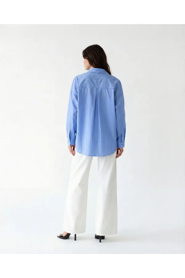 7554 GÖMLEK-NOVARA ÇİZGİLİ