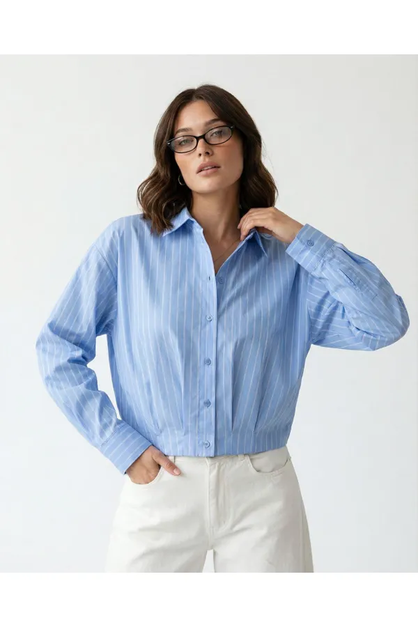 7599 GÖMLEK-NOVARA ÇİZGİLİ