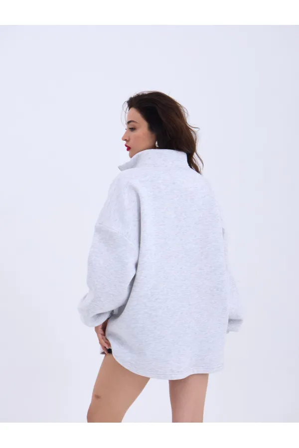 4987 SWEAT-SNOW MELANGE
