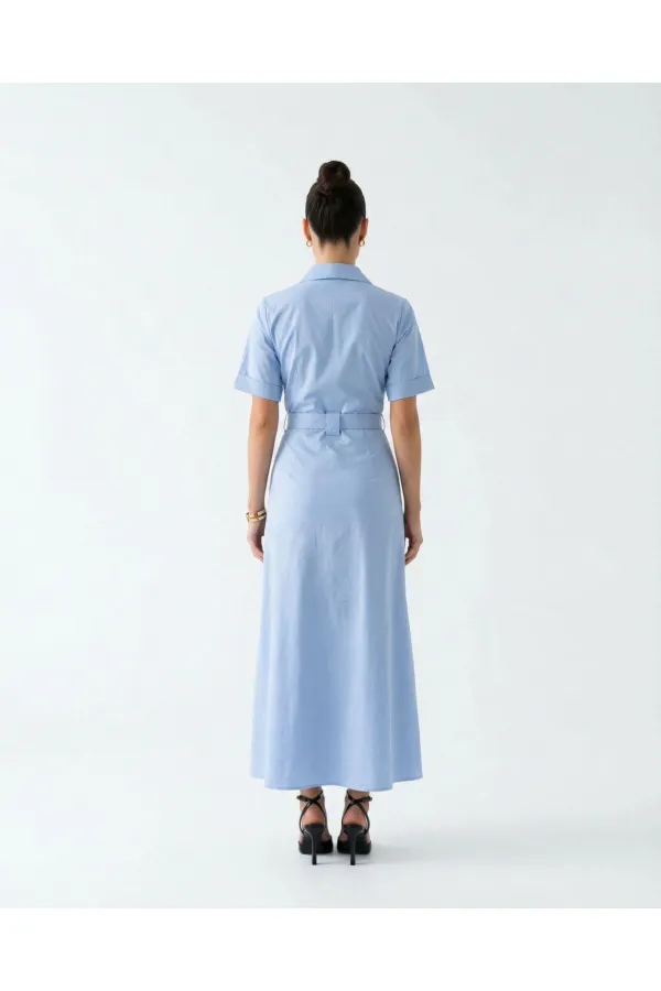 6948 DRESS - BLUE