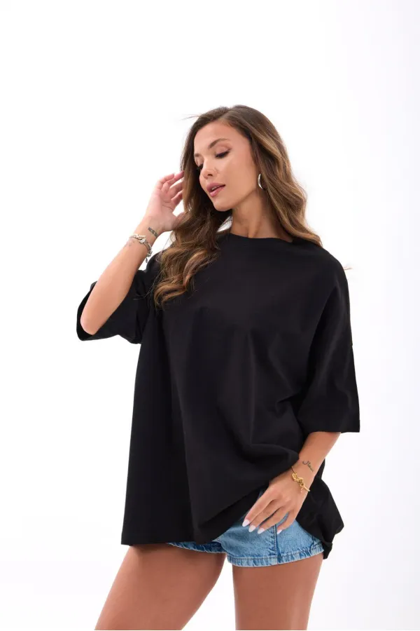 7170 T-SHİRT-SİYAH