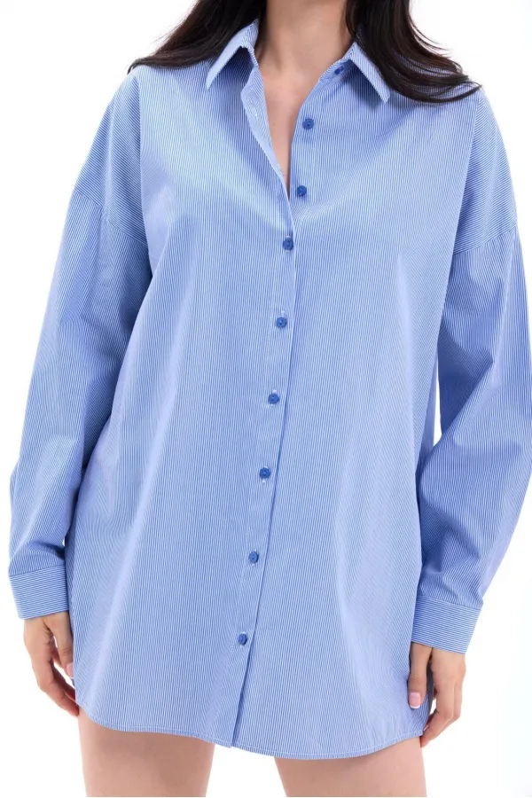 7448 GÖMLEK-ROMA ÇİZGİLİ