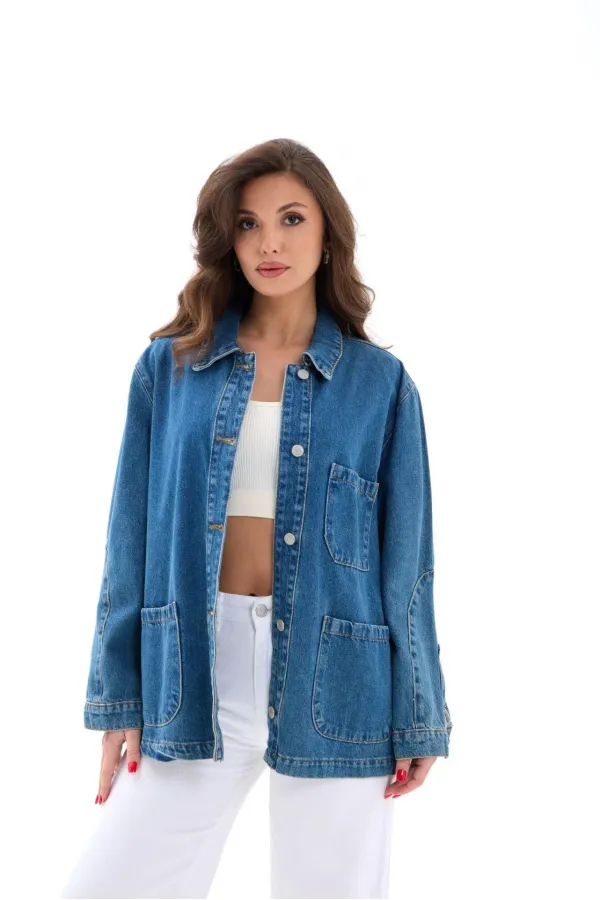 6614 DENIM JACKET-BLUE