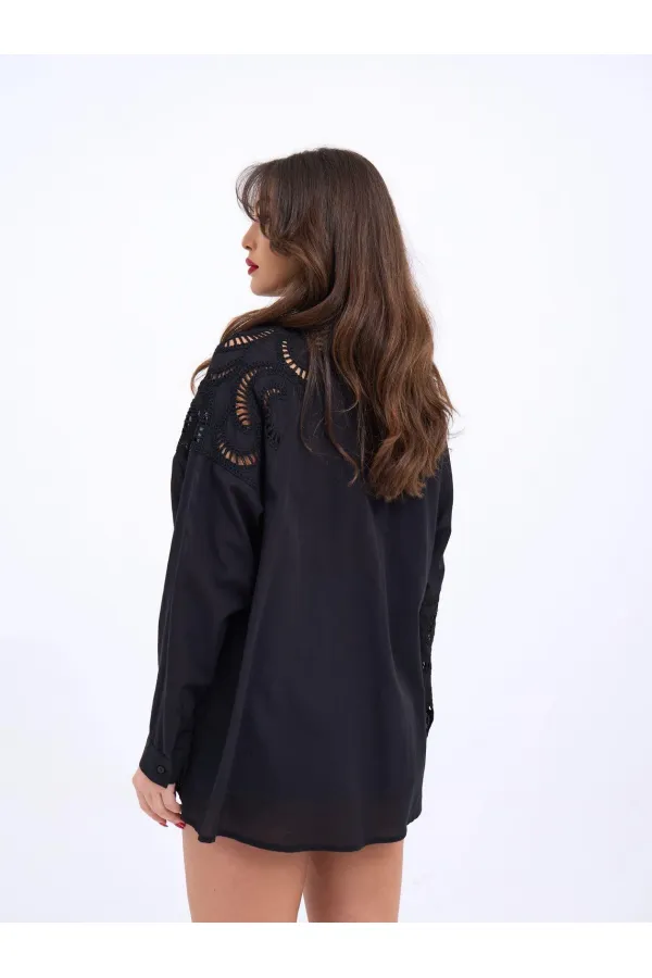 CHEMISE 6790 - NOIRE