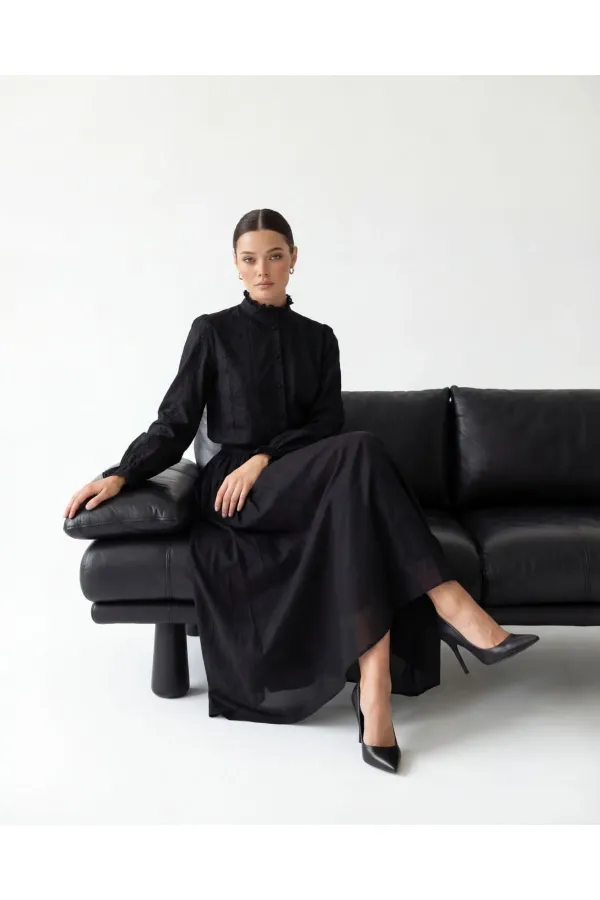 CHEMISE 6935 - NOIRE