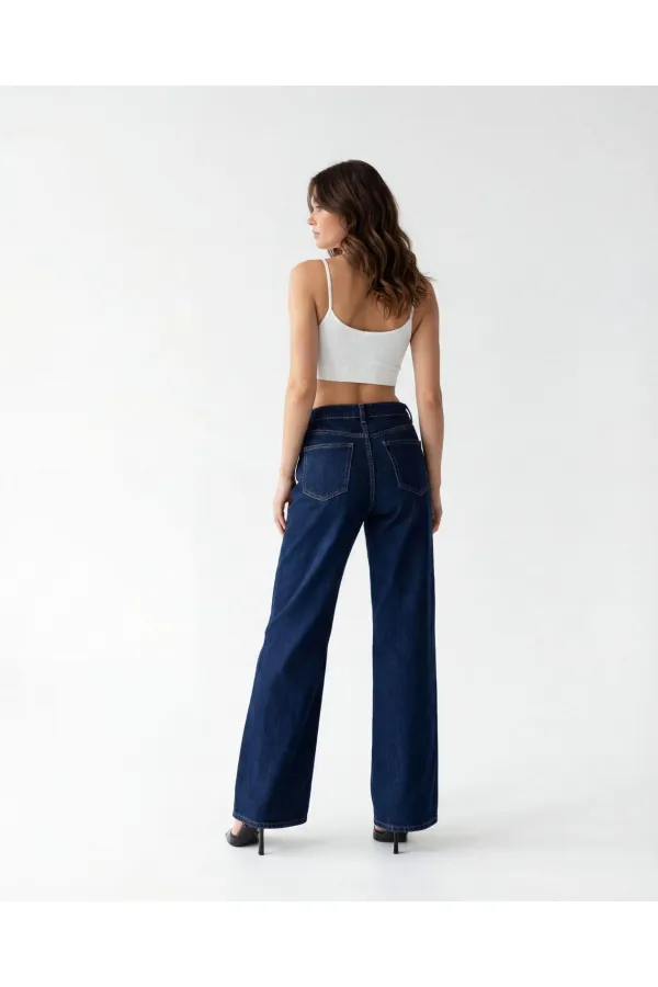 7497 DENIM PANTS - DARK BLUE