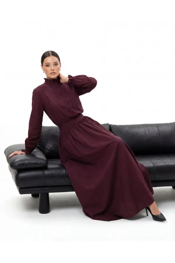 CHEMISE 6935 - BORDEAUX