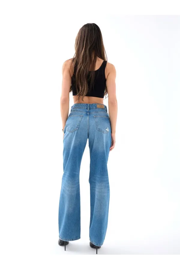 PANTALON EN JEAN 7181 - BLEU
