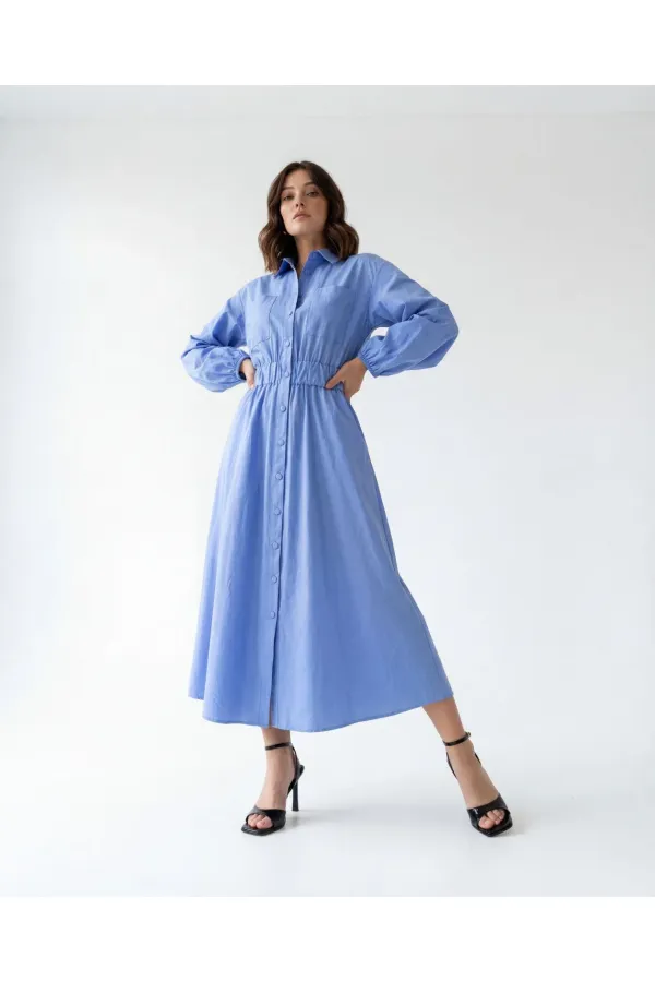 ROBE 5903 - BLEUE