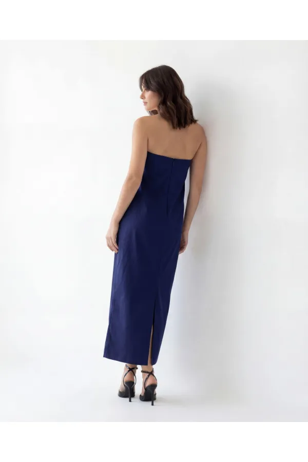 7564 DRESS - NAVY BLUE