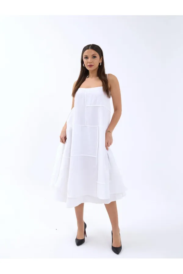 7325 DRESS - WHITE