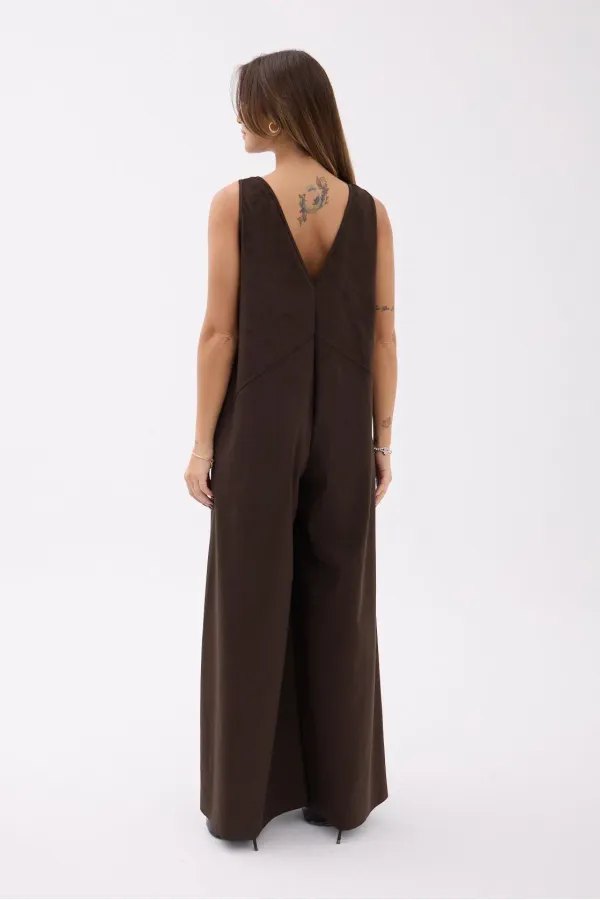 7542 OVERALLS-BROWN