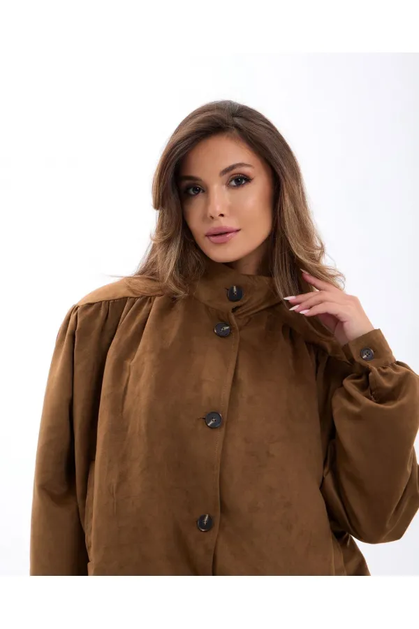 7508 JACKET-BROWN